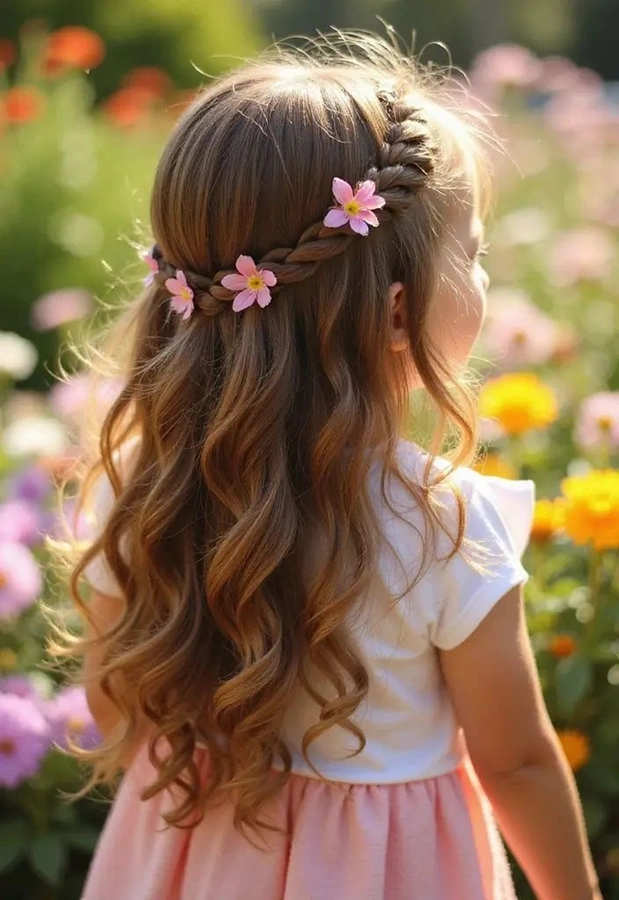 مدل موی دختربچه ساده و شیک 6