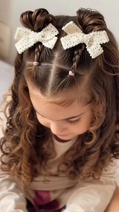 مدل موی دختربچه ساده و شیک 7