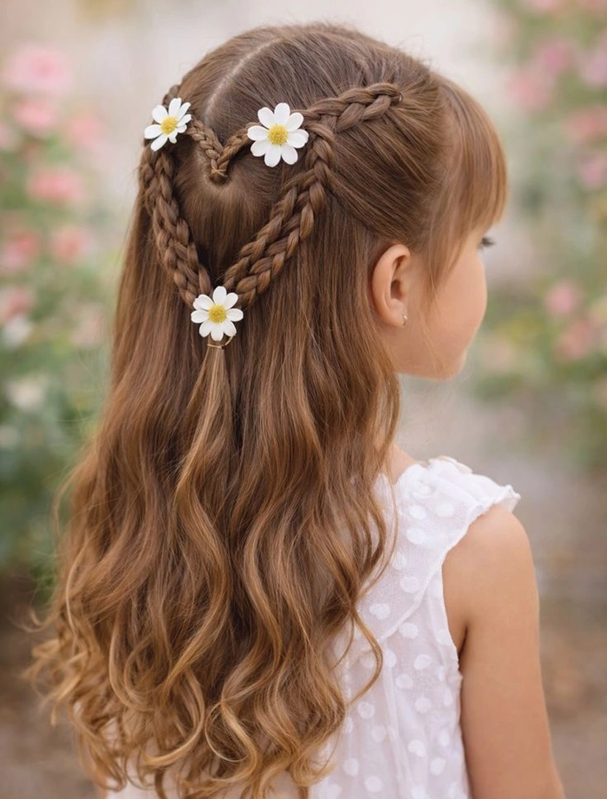 مدل موی دختربچه ساده و شیک 8