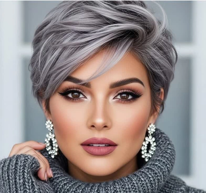 مدل موی پر کوتاه 10