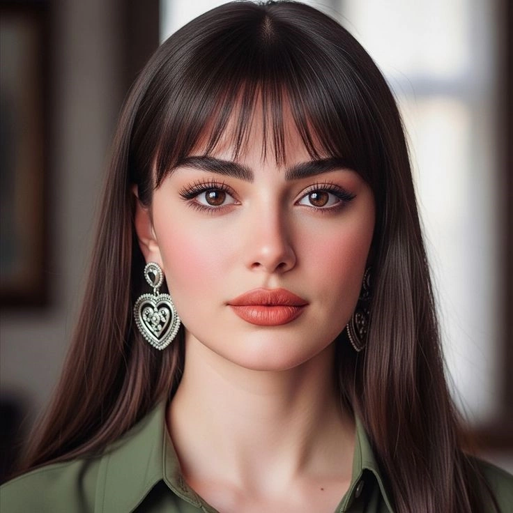 مدل موی چتری 7