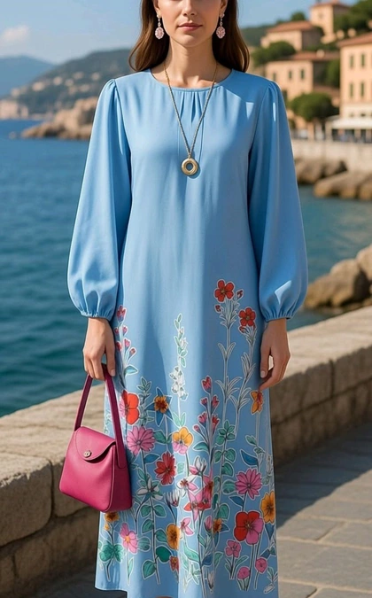 مدل پیراهن ساحلی و نخی 5 مدل پیراهن ساحلی و نخی 5
