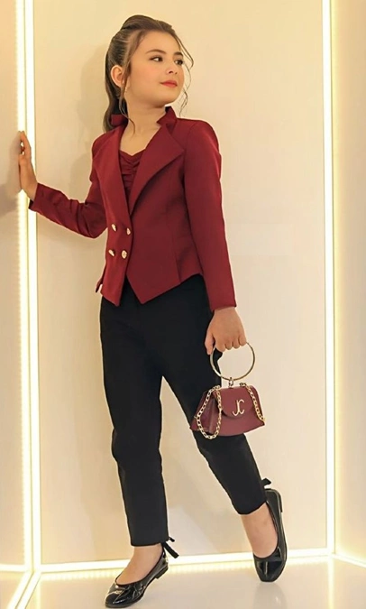 مدل کت و شلوار دخترانه 18