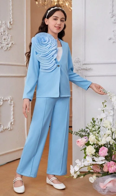 مدل کت و شلوار دخترانه 25