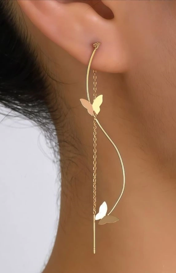 مدل گوشواره آویز بلند 16