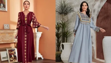 مرل لباس مهمانی پوشیده