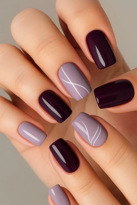 مدل ژلیش ناخن کوتاه 10