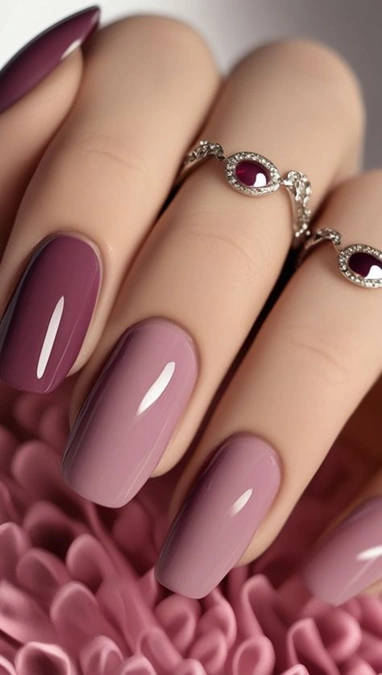 مدل ژلیش ناخن کوتاه 15