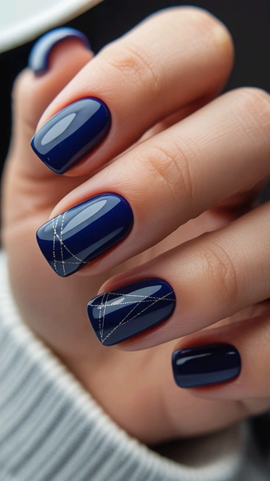 مدل ژلیش ناخن کوتاه 16