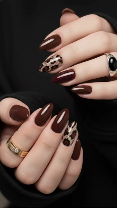 مدل ژلیش ناخن کوتاه 20