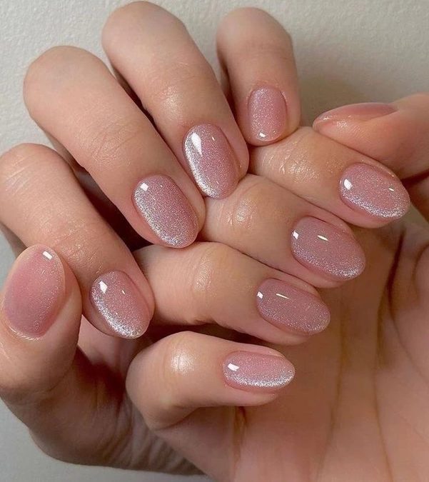 مدل ژلیش ناخن کوتاه 21