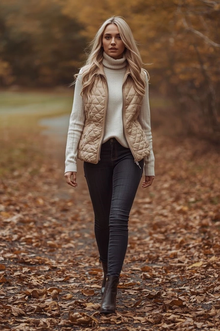 استایل با نیم بوت زنانه 19