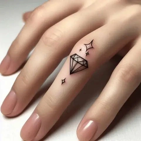 تاتو مینیمال دخترانه 24