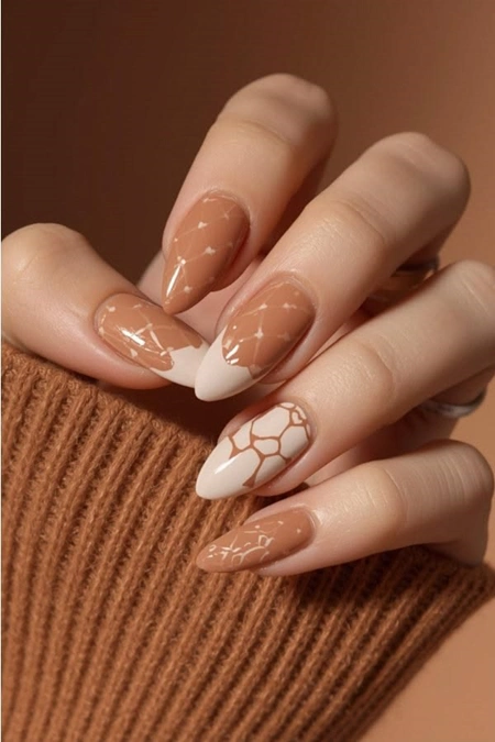 طرح ناخن لاک پشتی 3
