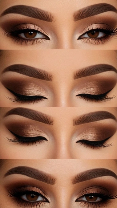 مدل آرایش چشم روباهی 14