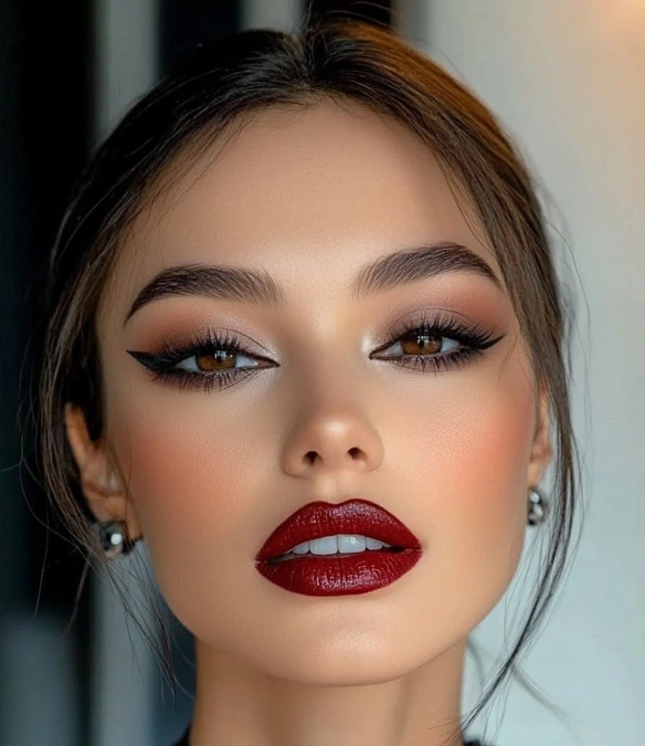 مدل آرایش چشم روباهی 23