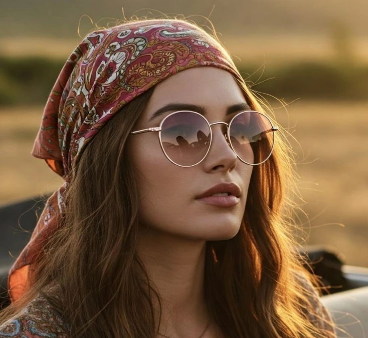 مدل بستن مینی‌ اسکارف 16