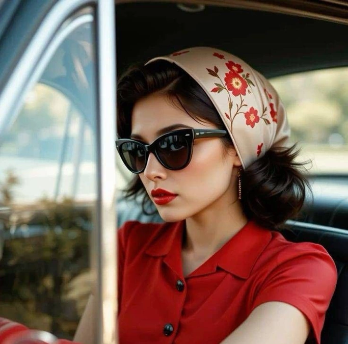 مدل بستن مینی‌ اسکارف 2