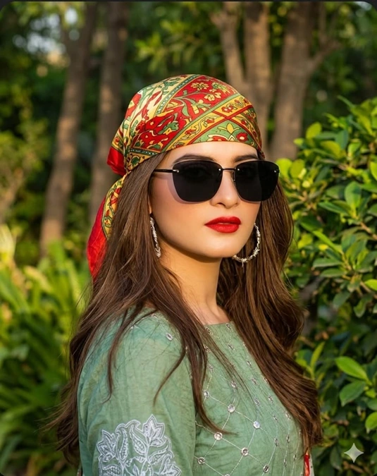 مدل بستن مینی‌ اسکارف 3
