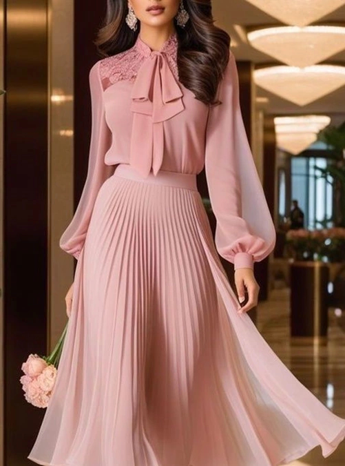 مدل بلوز دامن دخترانه 15