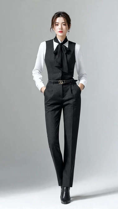 مدل ست جلیقه و شلوار زنانه 3