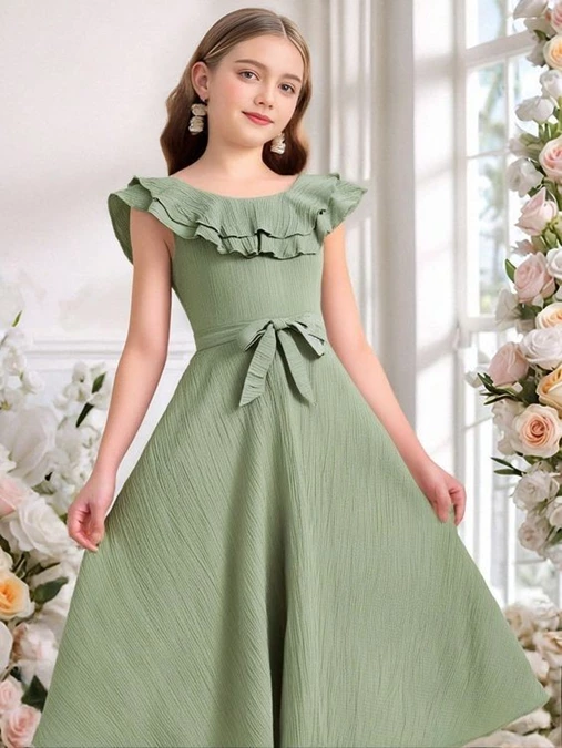 مدل لباس دخترانه 11 ساله مجلسی 15