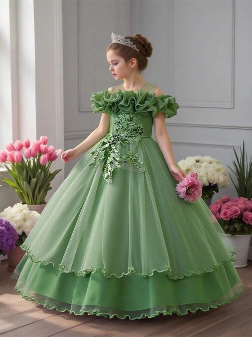 مدل لباس دخترانه 11 ساله مجلسی 3