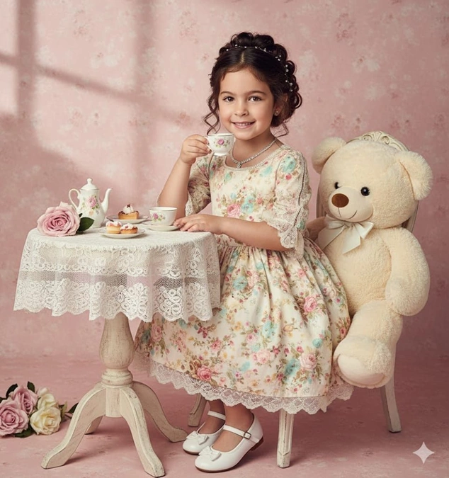 مدل لباس دخترانه 4 ساله 5