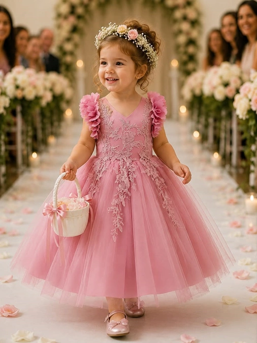 مدل لباس دخترانه 4 ساله 7