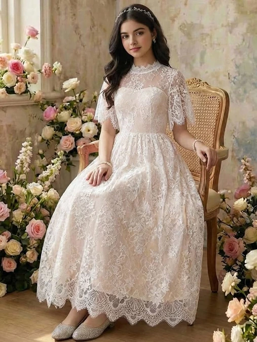 مدل لباس مجلسی دخترانه 13 ساله 14