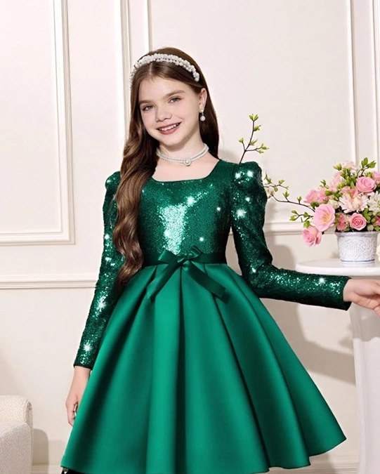 مدل لباس مجلسی دخترانه 9 ساله 17