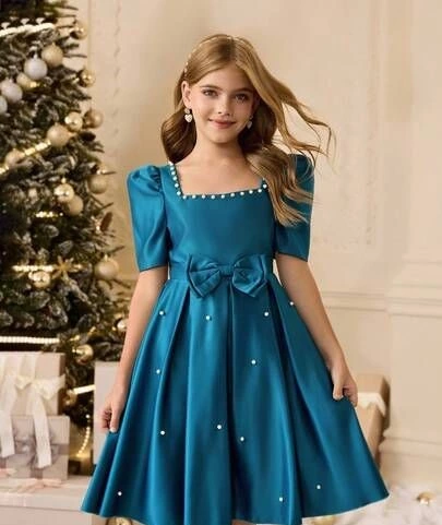 مدل لباس مجلسی دخترانه 9 ساله 18