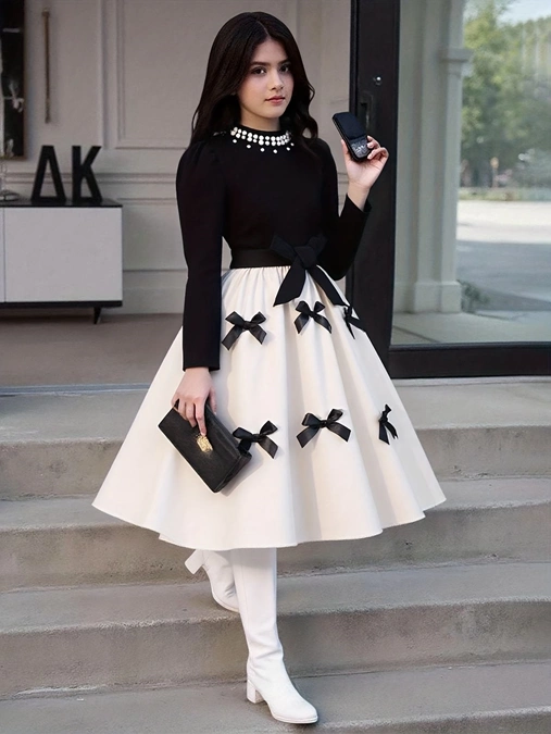 مدل لباس مجلسی دخترانه 9 ساله 5