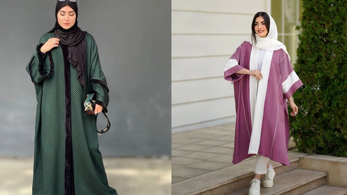 مدل مانتو گشاد و خفاشی