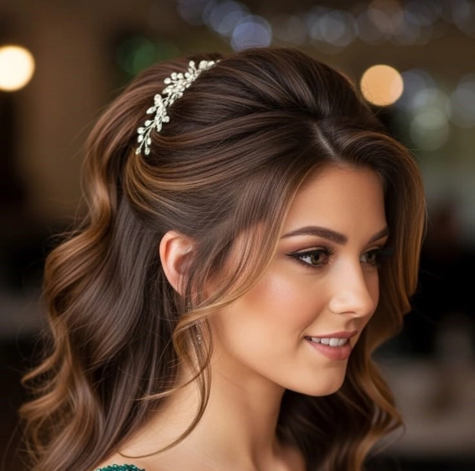 مدل مو دخترانه برای عروسی باز 20