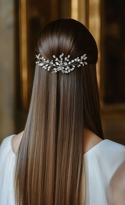 مدل مو دخترانه برای عروسی باز 21