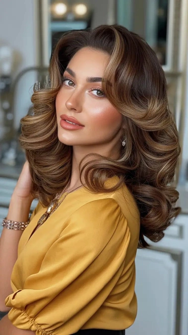 مدل مو دخترانه برای عروسی باز 4