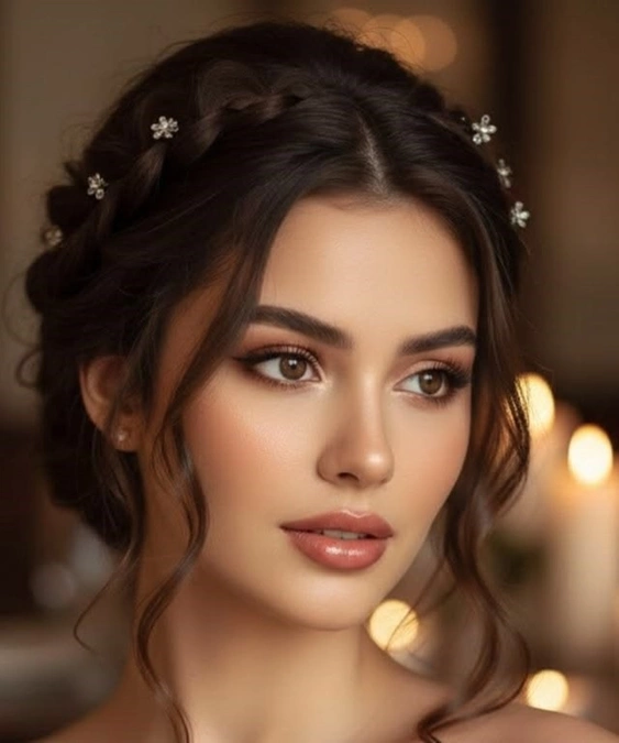 مدل موی جمع دخترانه برای عروسی 19