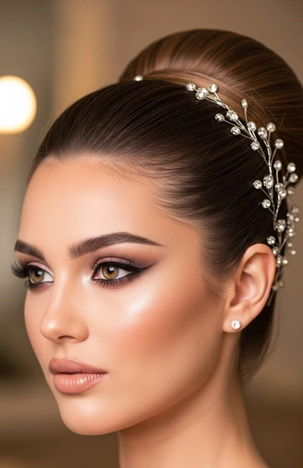 مدل موی جمع دخترانه برای عروسی 5