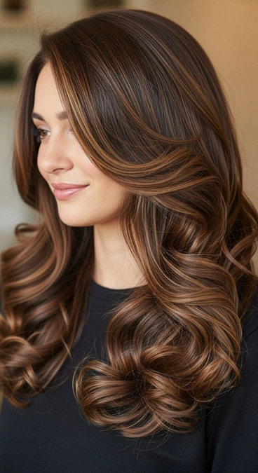 مدل موی موج دار دخترانه 18