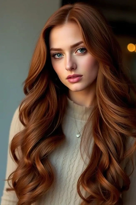 مدل موی موج دار دخترانه 6