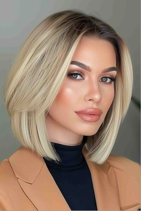 مدل موی پرده ای دخترانه 17