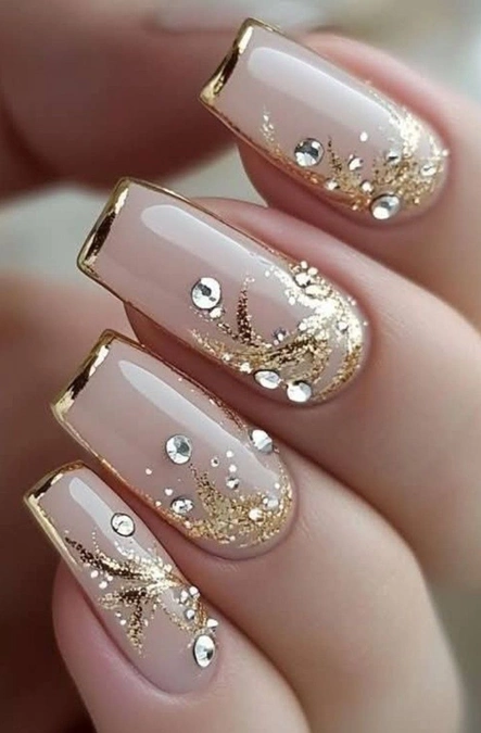 مدل ناخن فرنچ عروس 20