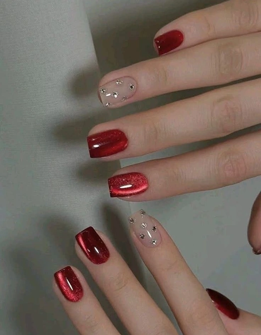 مدل ناخن ژلیش آبنباتی 12