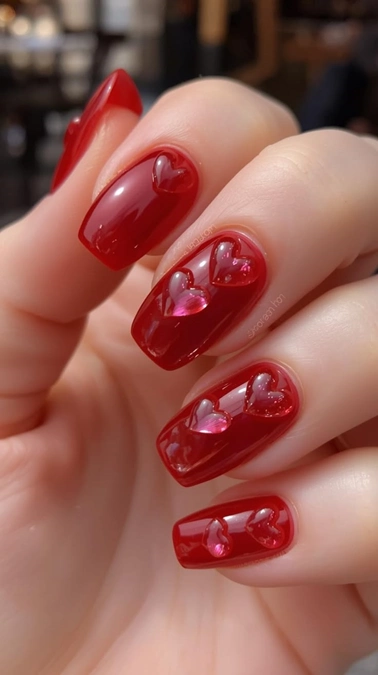 مدل ناخن ژلیش آبنباتی 8