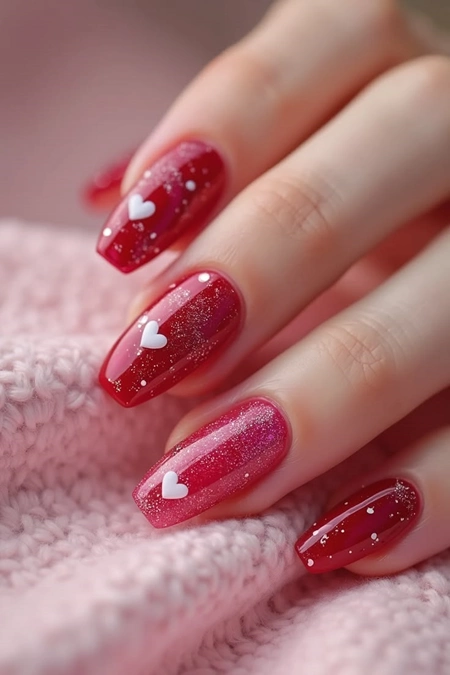 مدل ناخن ژلیش آبنباتی 9