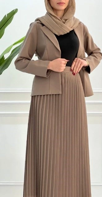 استایل با دامن پلیسه 24