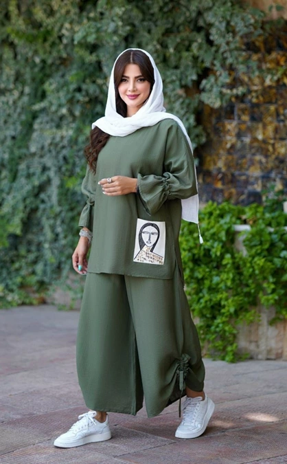 استایل پیاده‌ روی تابستانی دخترانه 6
