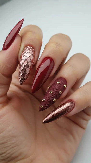 طراحی ناخن بلند 21