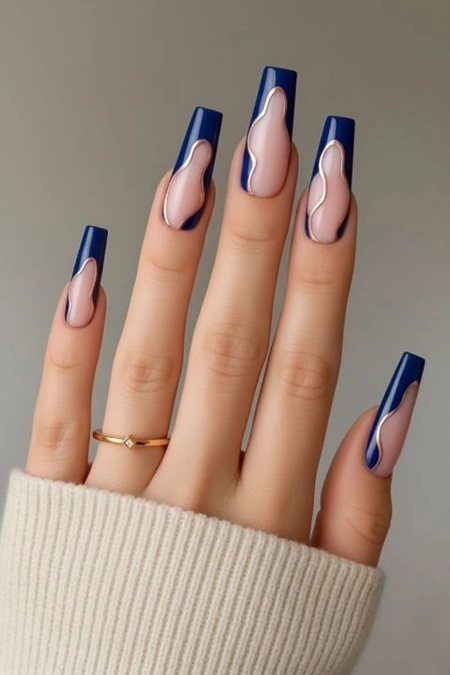 طراحی ناخن بلند 23